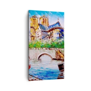 Obraz na plátne - Ich čas nikdy neskončí - 45x80 cm