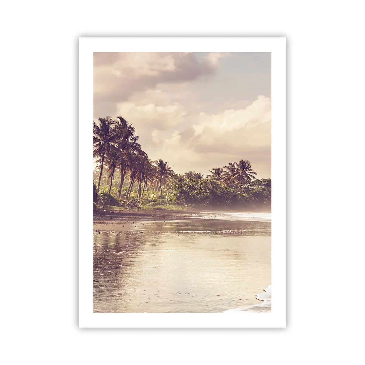 Plagát - Pohladenie vĺn - 50x70 cm