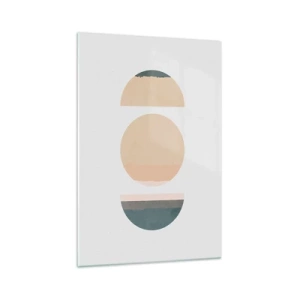 Obraz na skle - Kruh za kruhom - 70x100 cm