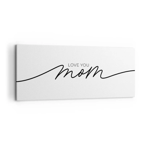 Obraz na plátne - Veľké dojatie - 100x40 cm