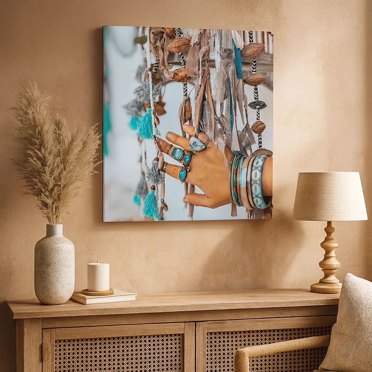 Obraz na plátne - Miestne poklady - 30x30 cm