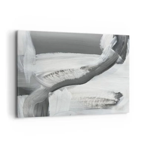 Obraz na plátne - Pevným pohybom - 100x70 cm