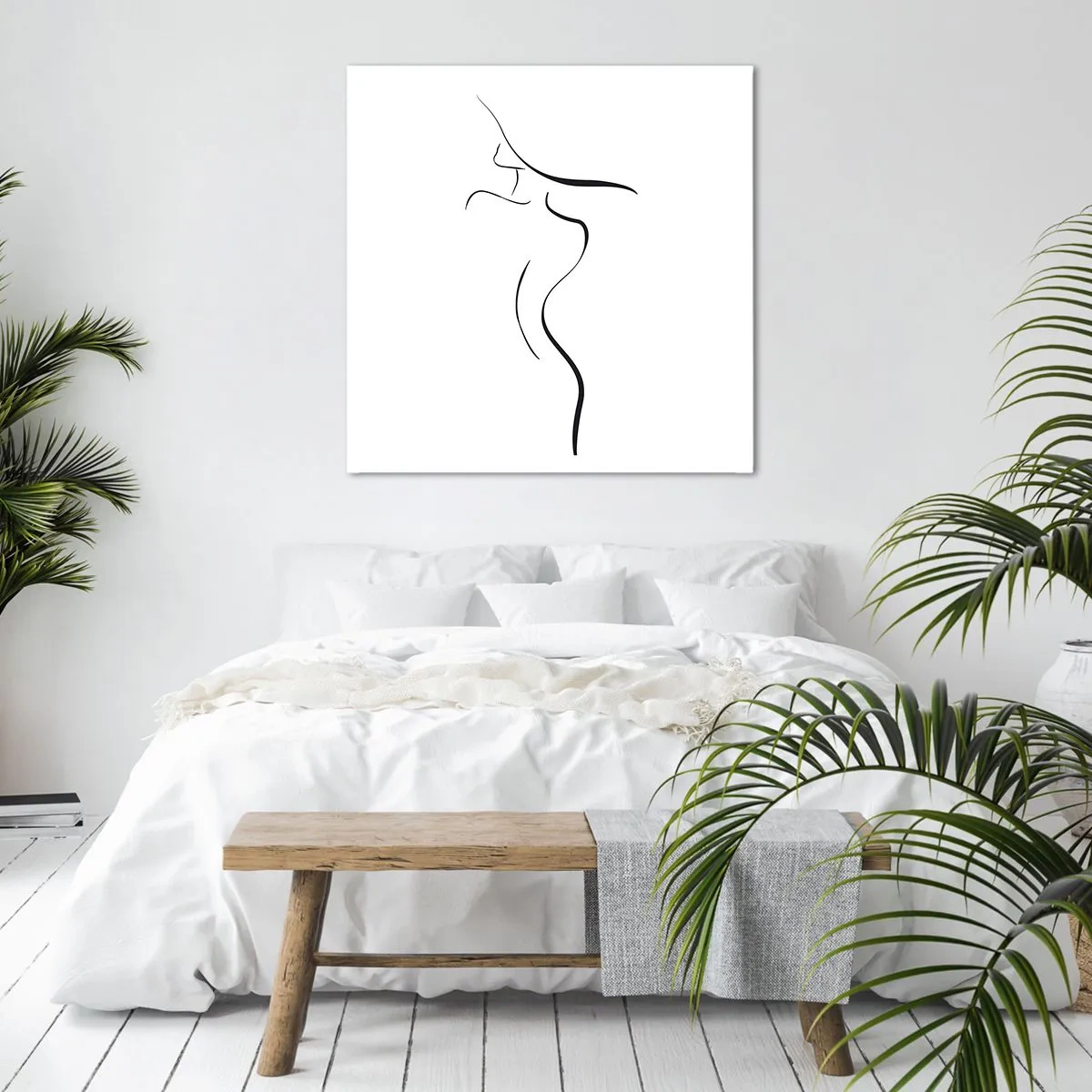 Obraz na plátne - Nepolapiteľná ako vlna - 40x40 cm