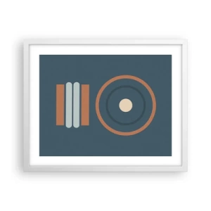 Plagát v bielom ráme - Podstata vecí - 50x40 cm