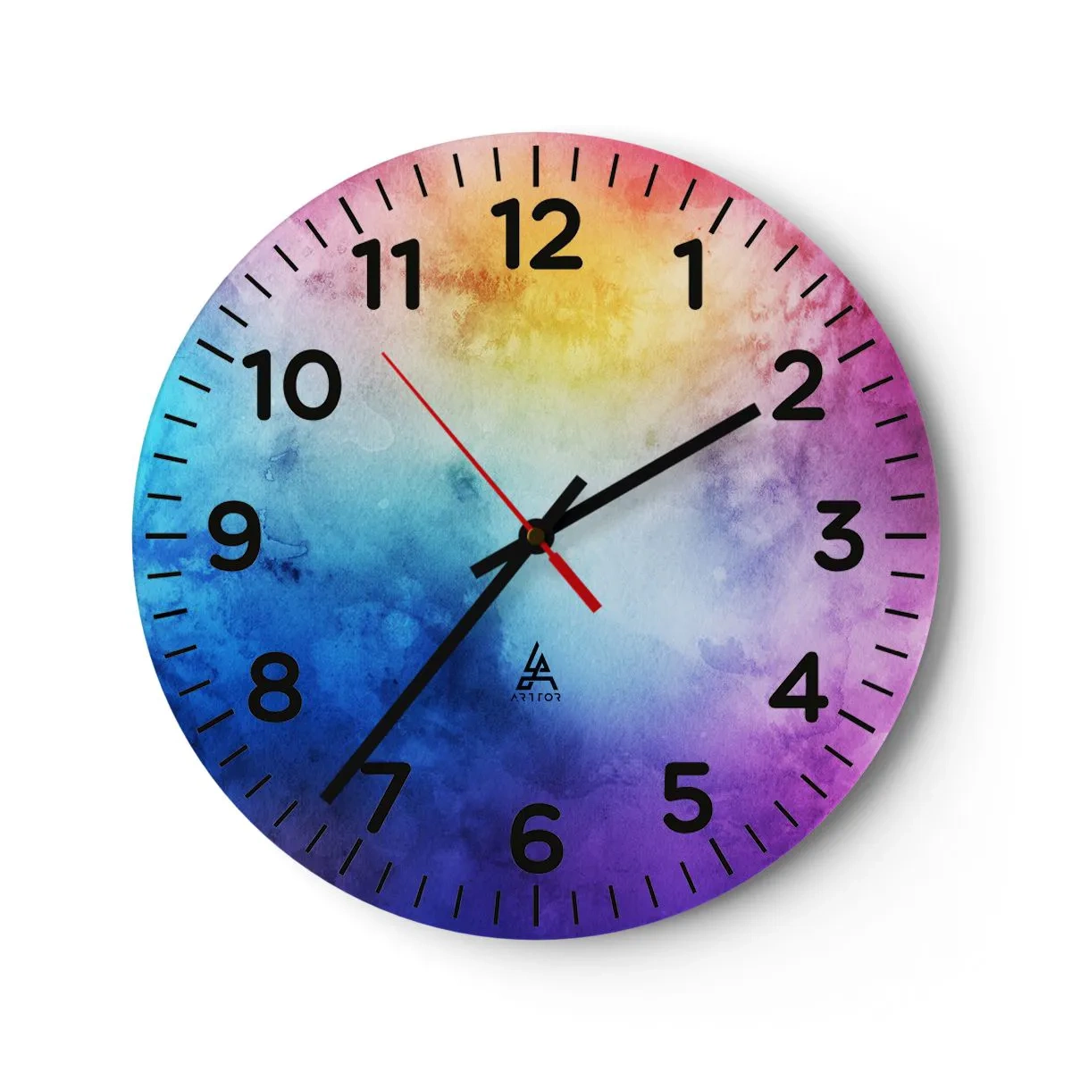 Nástenné hodiny - Takmer v siedmom nebi - 30x30 cm