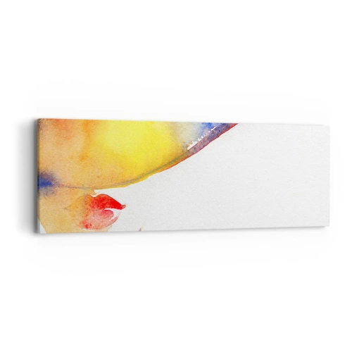 Obraz na plátne - Portrét dámy    - 90x30 cm