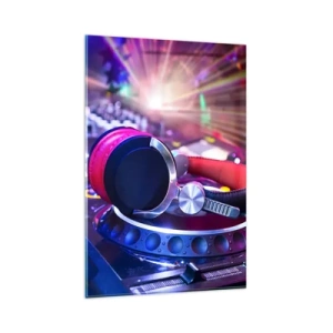 Obraz na skle - Bude, bude sa diať - 80x120 cm