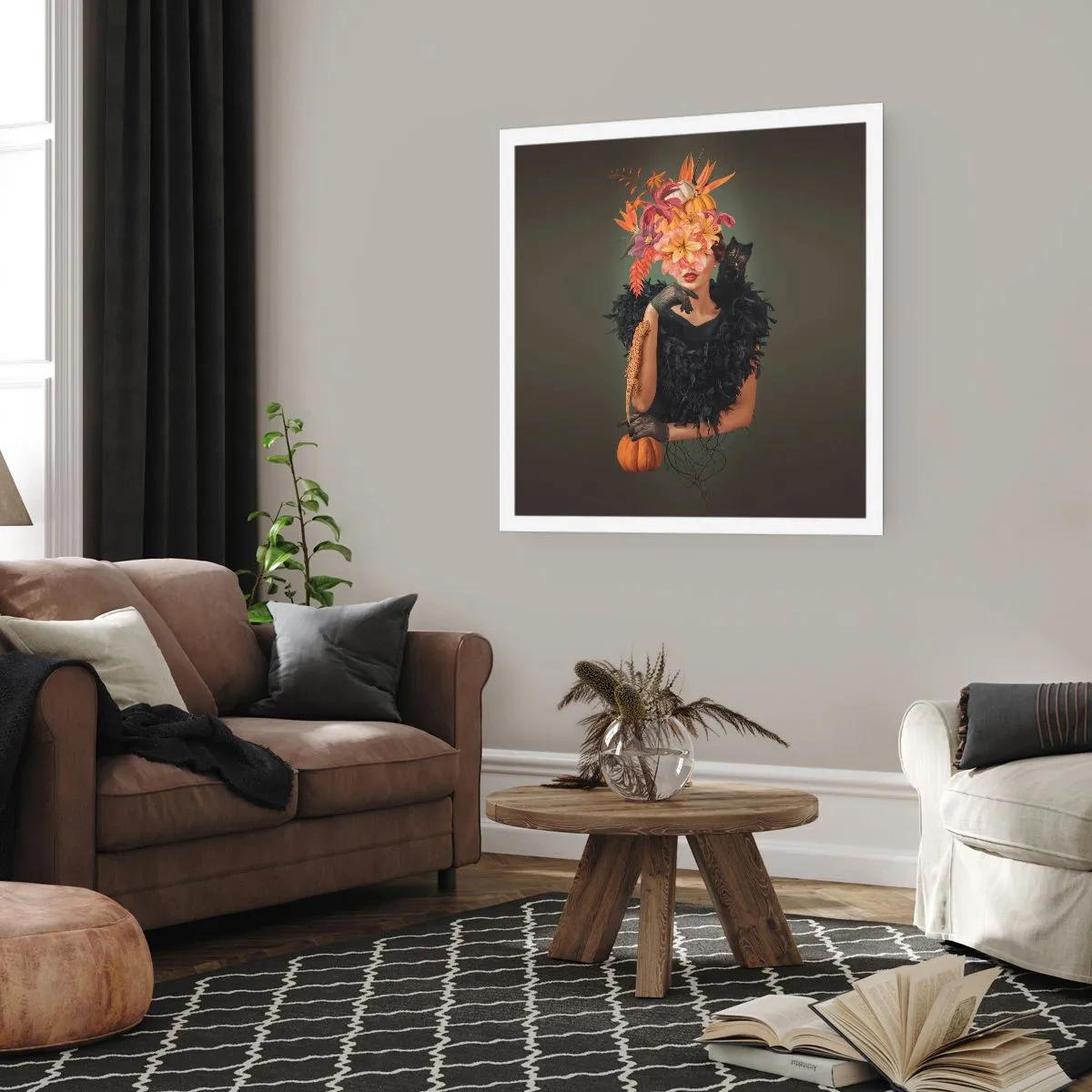 Plagát - Kúzlo čarodejnice - 60x60 cm