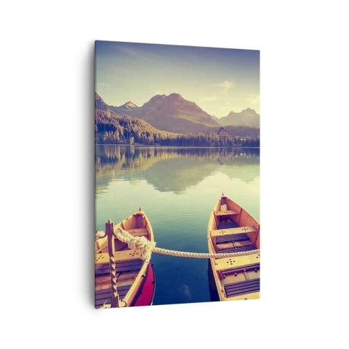 Obraz na plátne - Žiť podľa jej zákonov - 70x100 cm