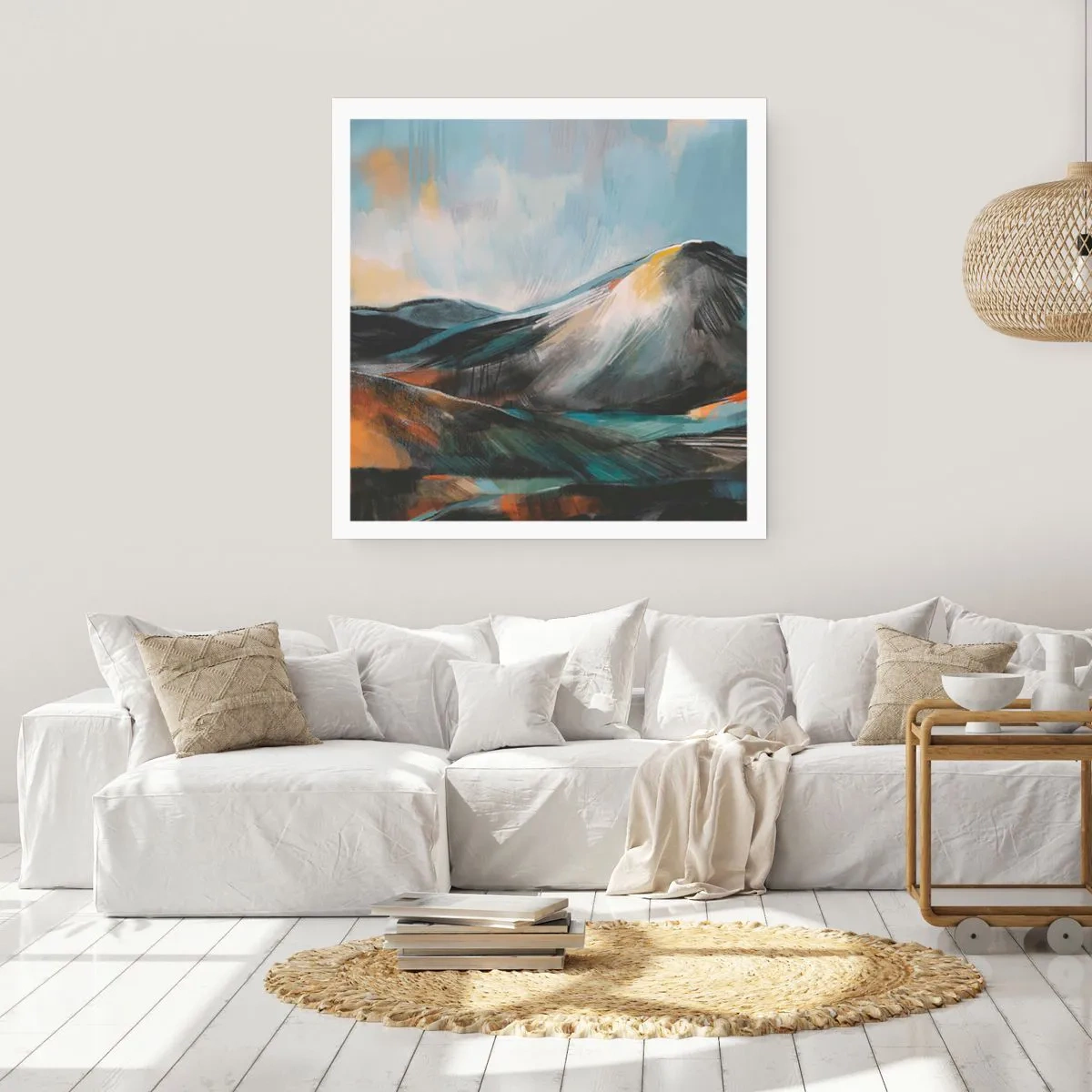 Plagát - Surové a krásne - 60x60 cm