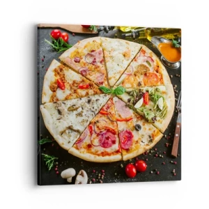 Obraz na plátne - Vejár chutí - 40x40 cm