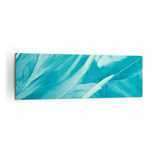 Obraz na plátne - Utopiť sa v páperí - 160x50 cm