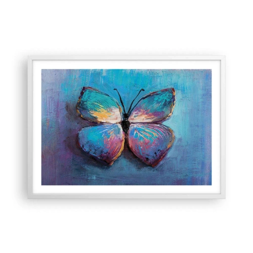 Plagát v bielom ráme - V celej svojej kráse - 70x50 cm