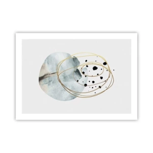 Plagát - V objatí priestoru - 70x50 cm