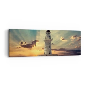 Obraz na plátne - Svetlo - Dobro - Krása - 90x30 cm