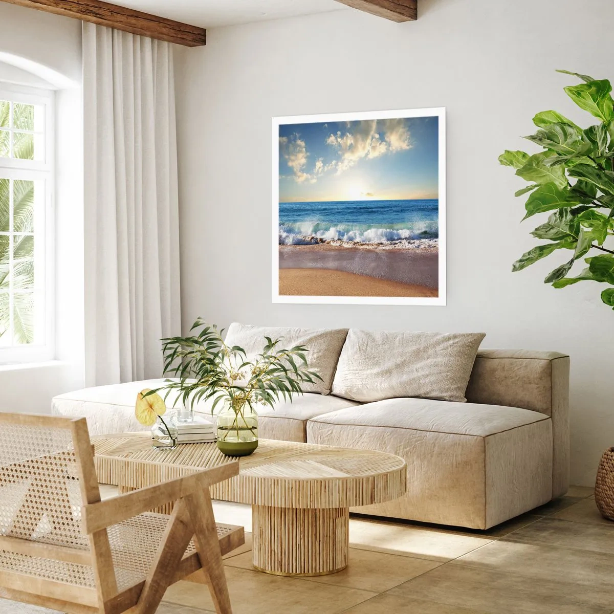 Plagát - Pohyb a nehybnosť zároveň - 30x30 cm