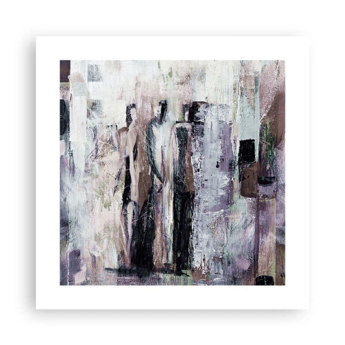 Plagát - Tajomná trojica - 40x40 cm
