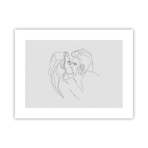 Plagát - Jedným ťahom - 40x30 cm