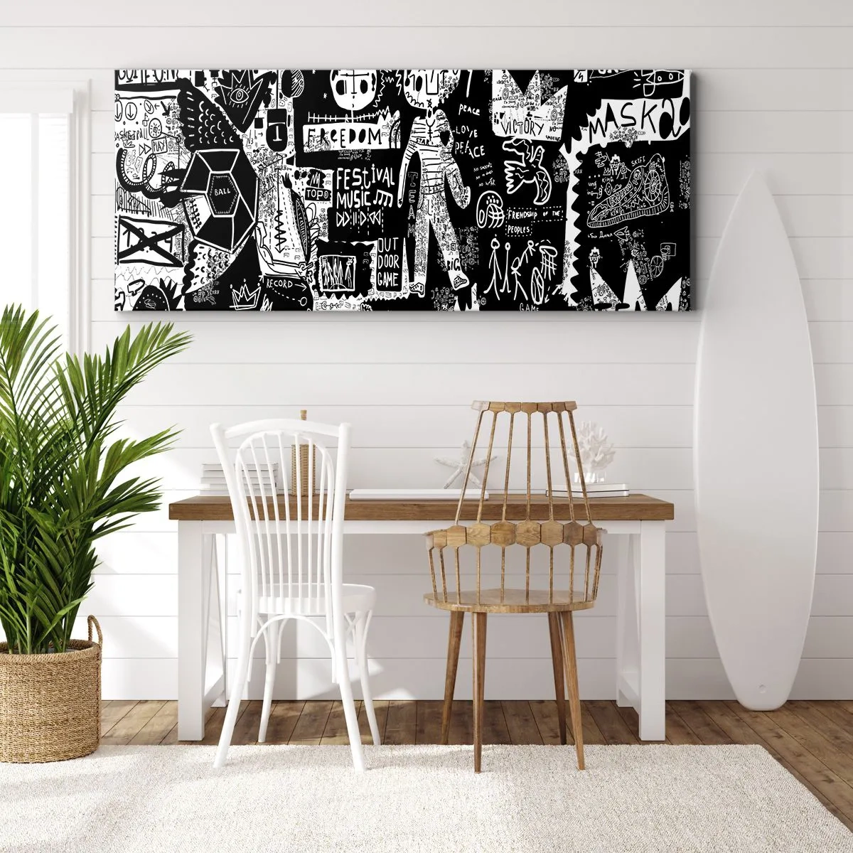 Obraz na plátne - Práva a radosti duševnej mladosti - 100x40 cm