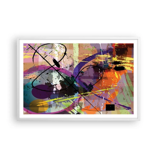 Plagát v bielom ráme - Možno priamo alebo okolo - 91x61 cm