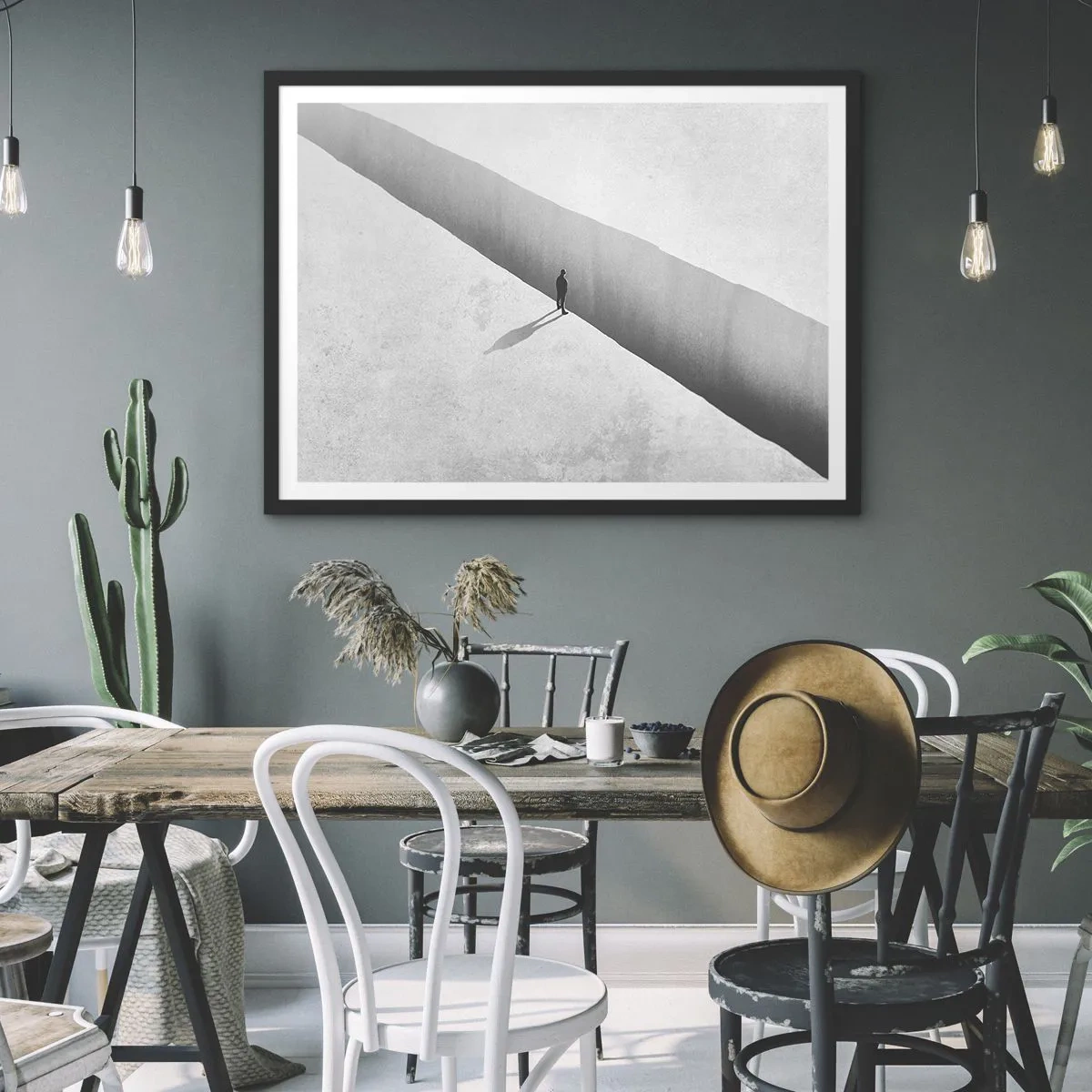 Plagát v čiernom ráme - Jasný cieľ - 91x61 cm