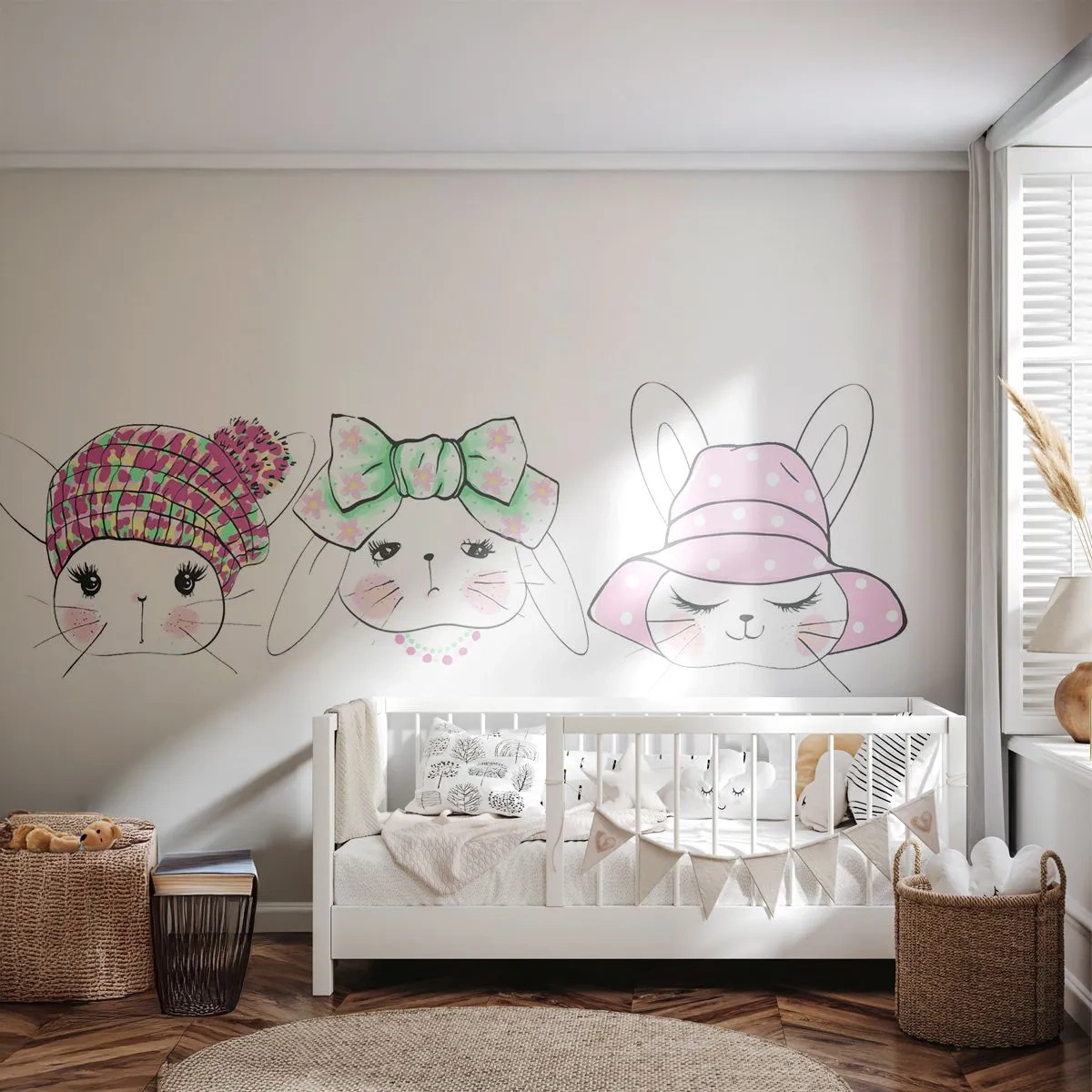 Samolepiaca Fototapeta Deluxe Sticker - Zamyslená, smutná, spokojná - Pre deti, Grafika, Ilustračné - 250x175 cm
