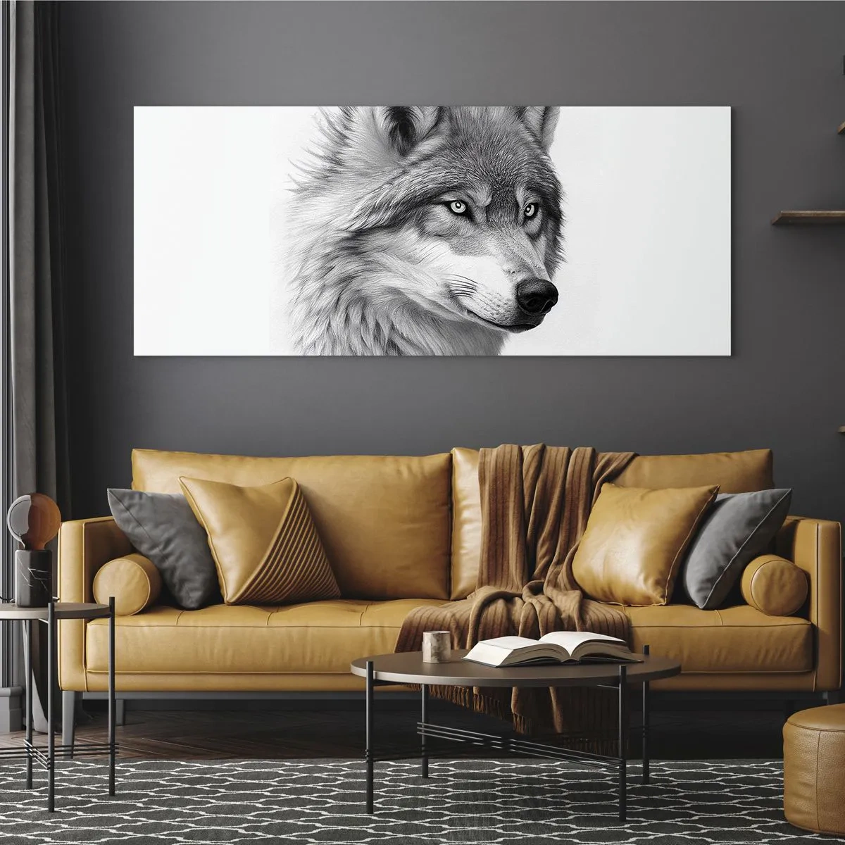 Obraz na skle - Alfa – bezpochyby - 160x50 cm