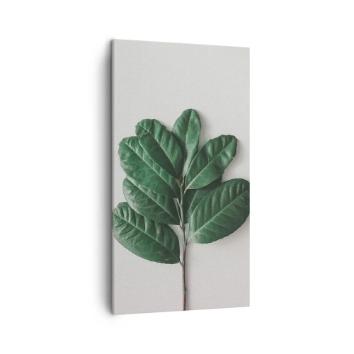 Obraz na plátne - Kresba samotnej prírody - 45x80 cm