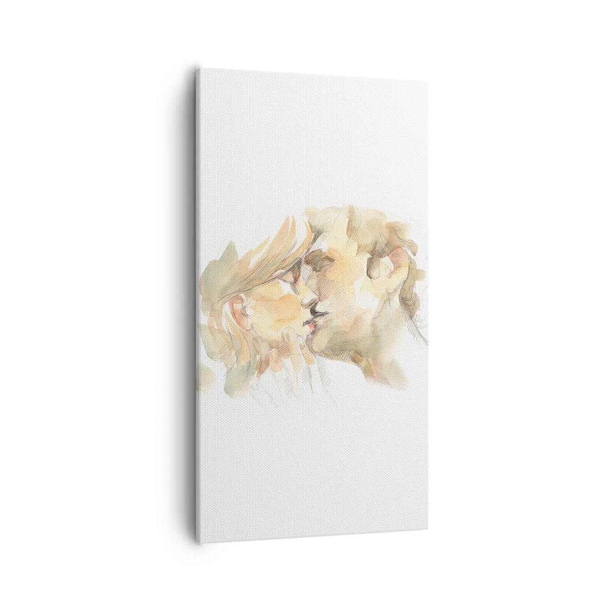 Obraz na plátne - Nájdená polovica? - 55x100 cm