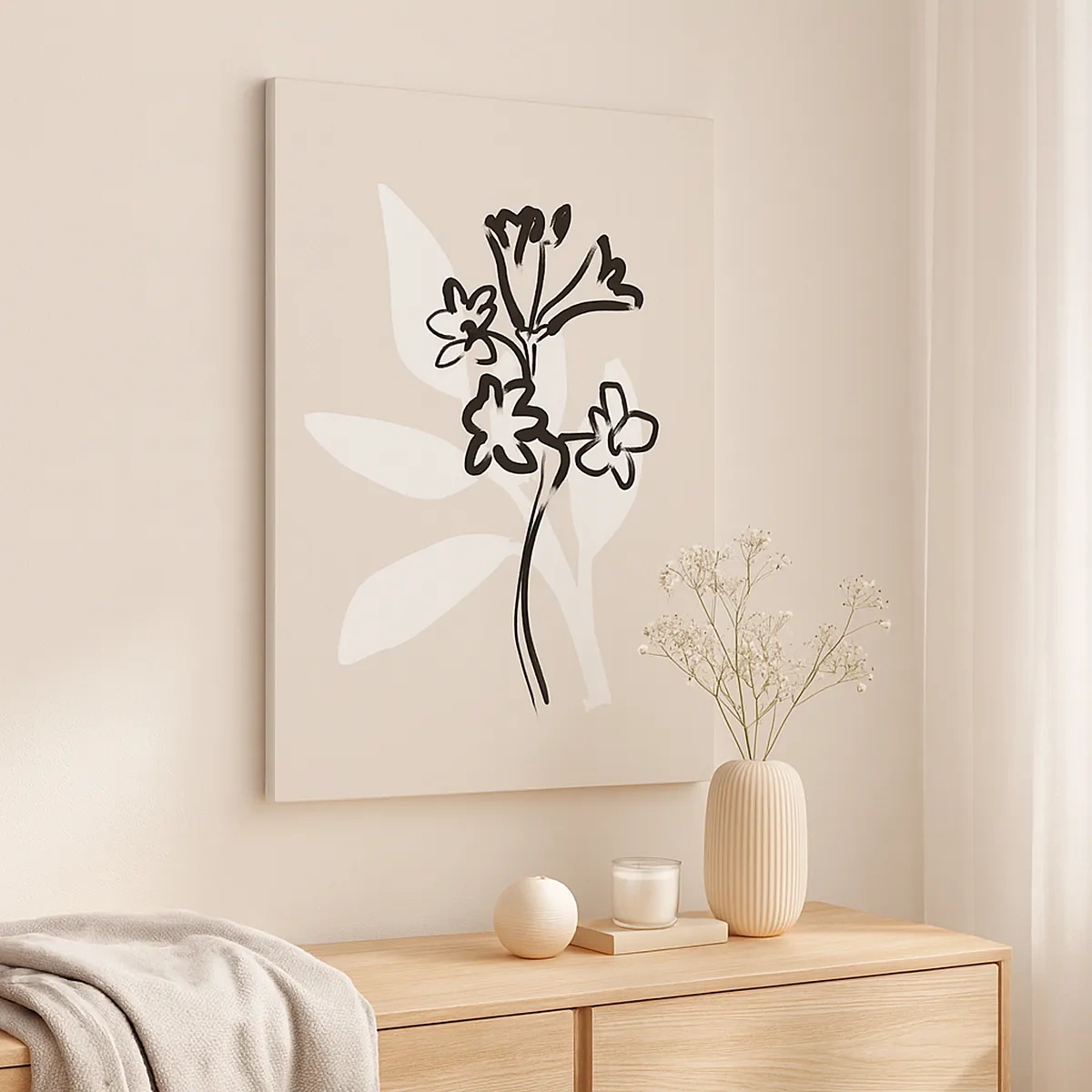 Obraz na plátne - Náčrtok pre herbár - 50x70 cm