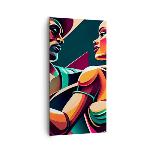 Obraz na plátne - V rytme srdca - 65x120 cm