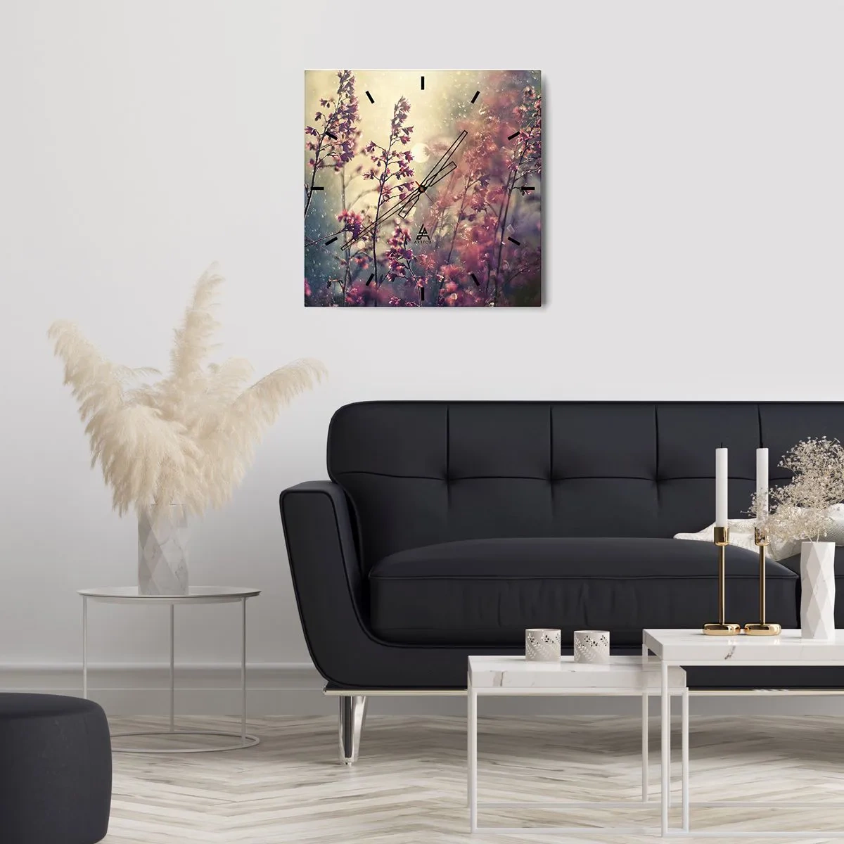 Nástenné hodiny - Tajná záhrada - 40x40 cm