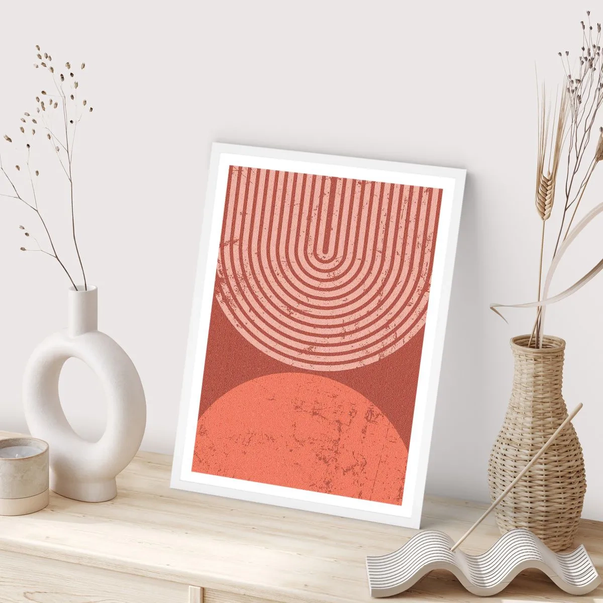 Plagát v bielom ráme - Blízky vzťah - 30x40 cm