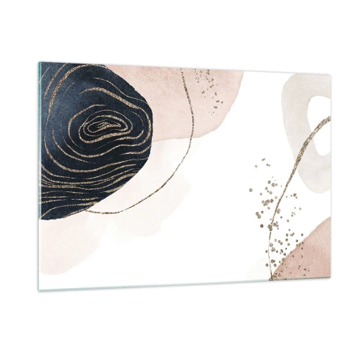 Obraz na skle - Všetko plynie - 120x80 cm