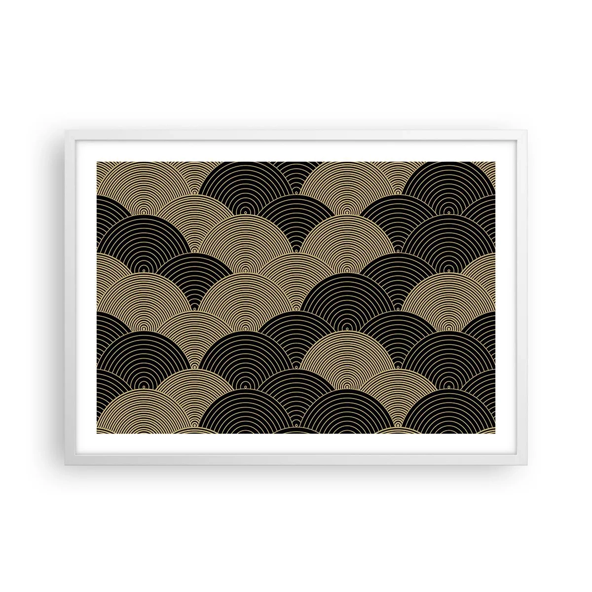 Plagát v bielom ráme - Jednota v mnohosti - 70x50 cm