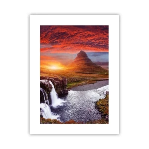 Plagát - Pohľad na Stredozem - 30x40 cm