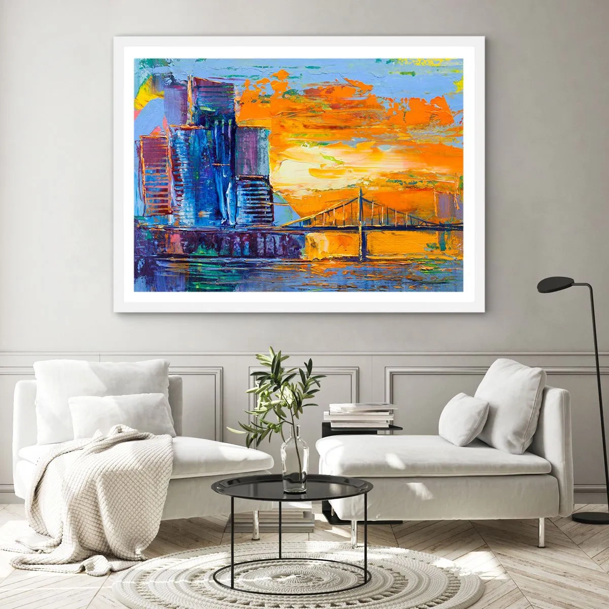 Plagát v bielom ráme - Kultúra a príroda - 91x61 cm