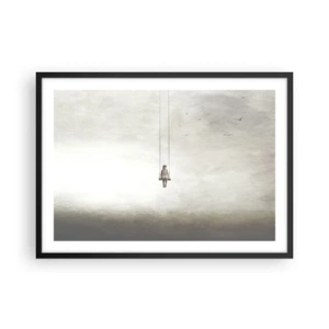 Plagát v čiernom ráme - Dieťa v nás - 70x50 cm