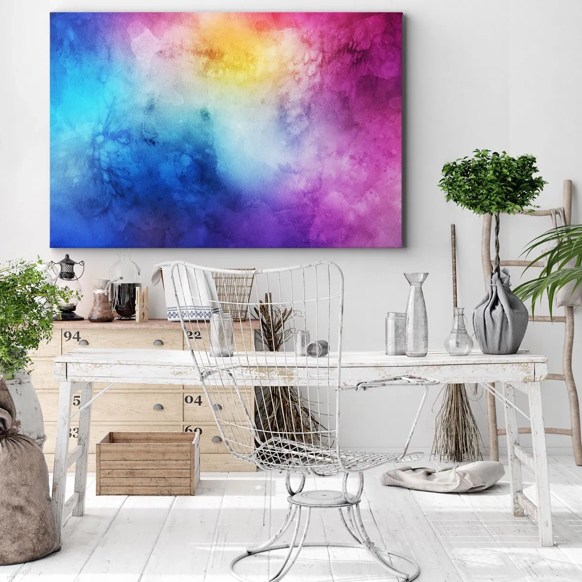 Obraz na plátne - Takmer v siedmom nebi - 120x80 cm