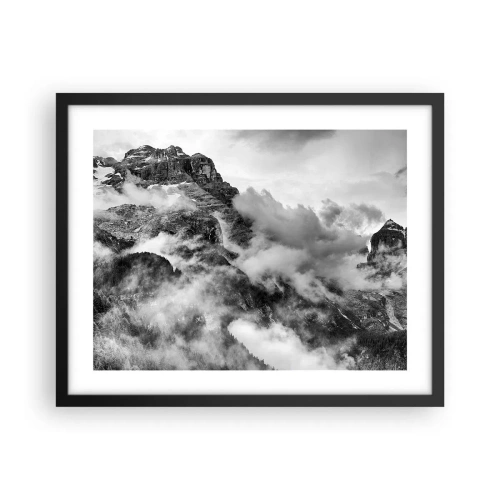 Plagát v čiernom ráme - Krásne a kruté - 50x40 cm