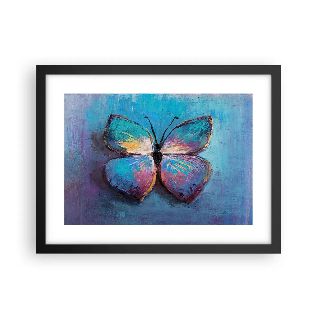 Plagát v čiernom ráme - V celej svojej kráse - 40x30 cm