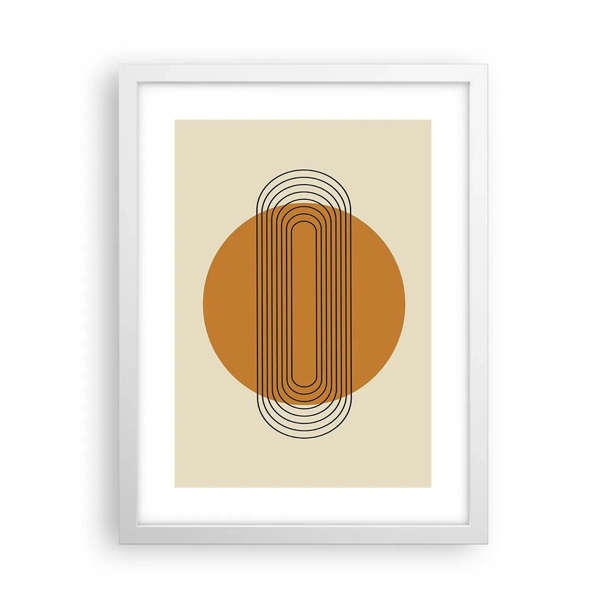 Plagát v bielom ráme - Dokonalý plán - 30x40 cm