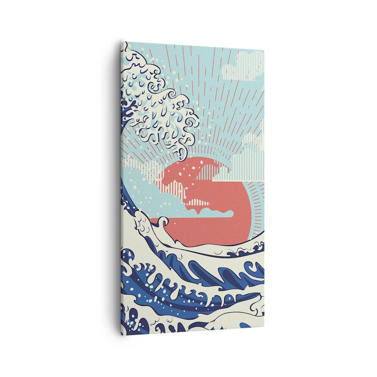 Obraz na plátne - Z japonských inšpirácií - 55x100 cm