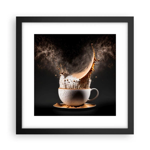 Plagát v čiernom ráme - Explózia chuti - 30x30 cm