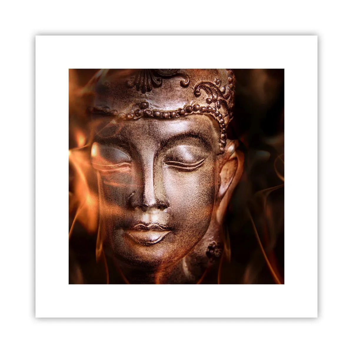 Plagát - Existuje iba tu a teraz - 30x30 cm