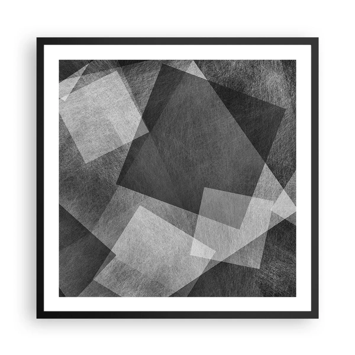 Plagát v čiernom ráme - Odveký symbol trvalosti a poriadku - 60x60 cm