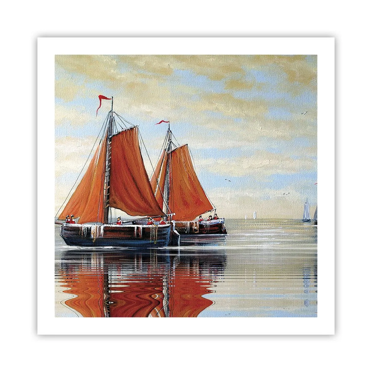 Plagát - Pluj, námorník… - 60x60 cm