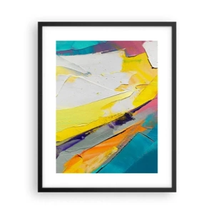 Plagát v čiernom ráme - Anatómia svetla - 40x50 cm