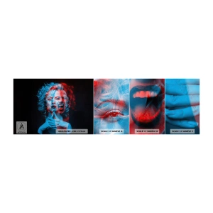 Vzorka Fototapeta Standard Eco - Alter ego - Abstrakcia, Žena, Ženská tvár - 100x30 cm