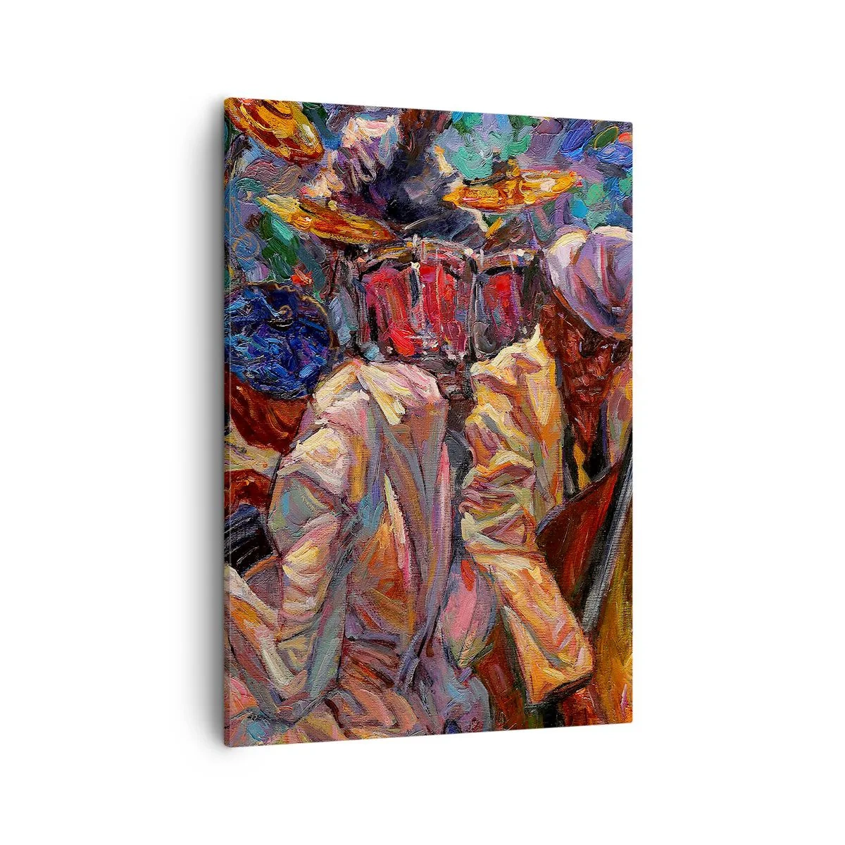 Obraz na plátne - V jednom rytme - 50x70 cm